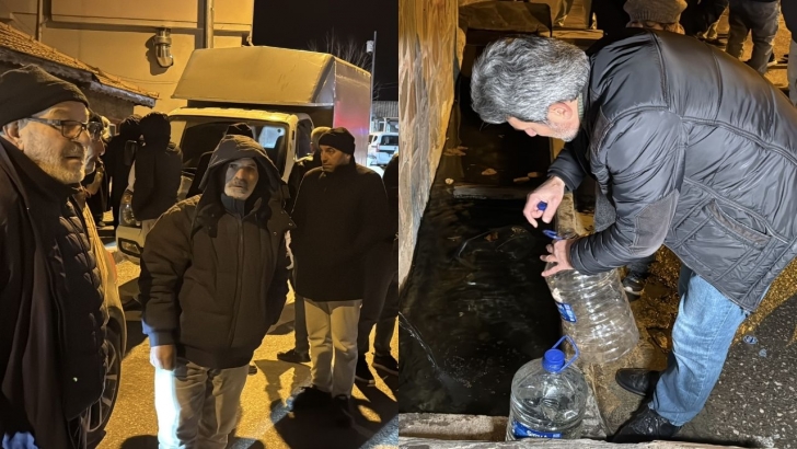 Edirne'de su kesintileri protesto edildi | KIRKLARELİ