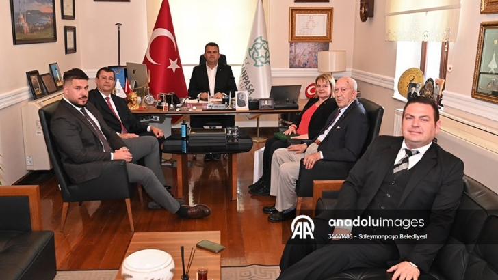 Başkonsolos Pinter'den, Süleymanpaşa Belediye Başkanı Nallar’a ziyaret  | KIRKLARELİ