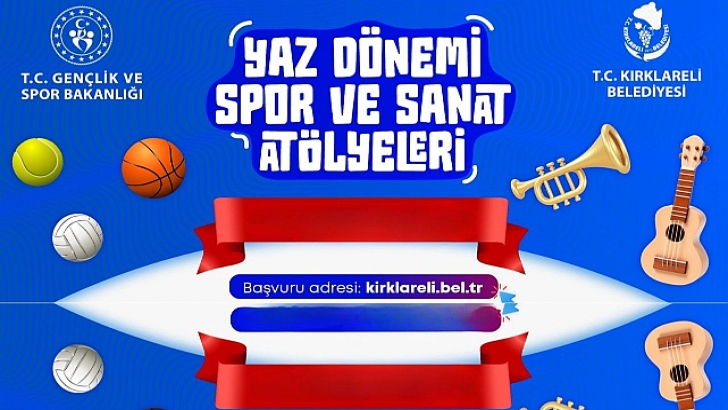 Kırklareli Belediyesi'nden Çocuklara ve Gençlere Yaz Fırsatı | KIRKLARELİ